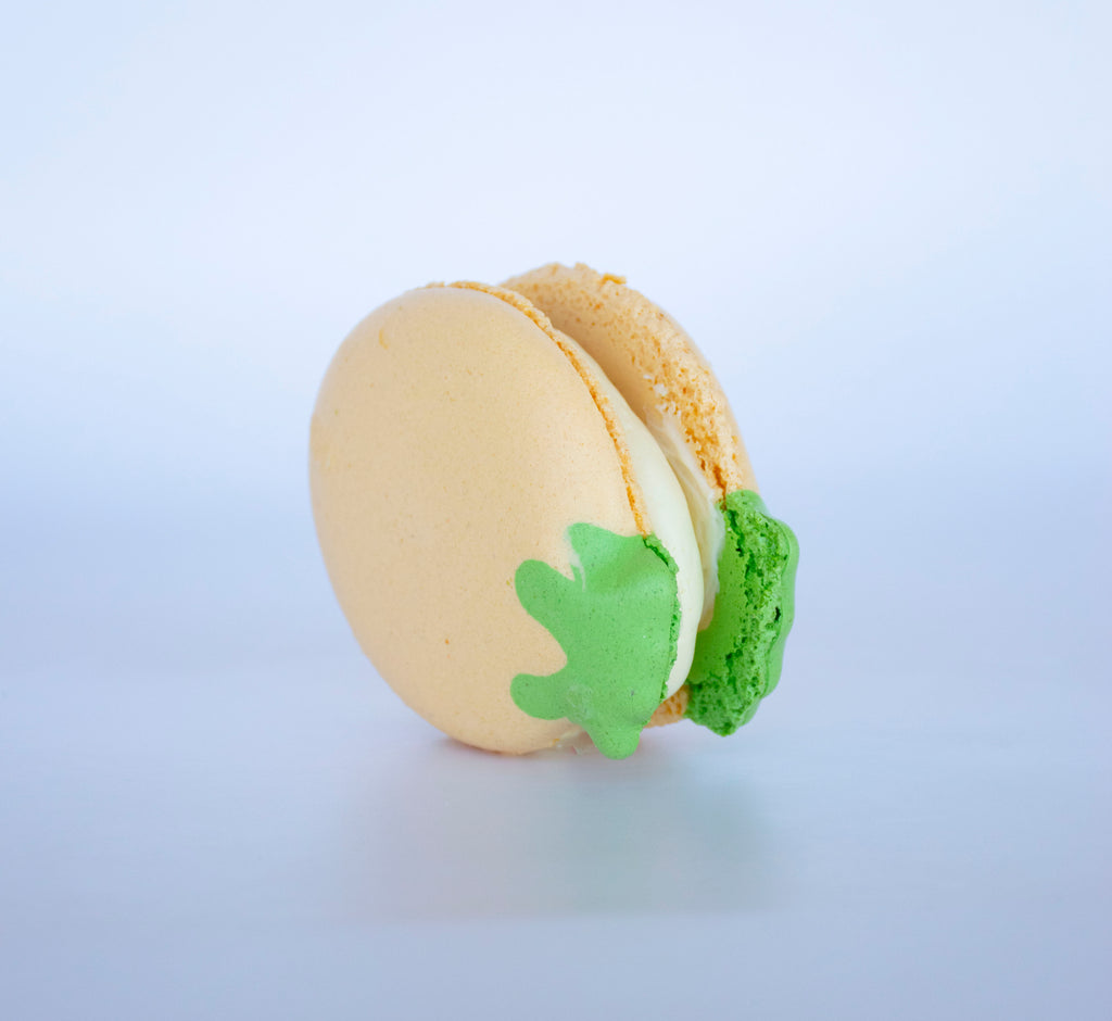 Pina Colada Macaron