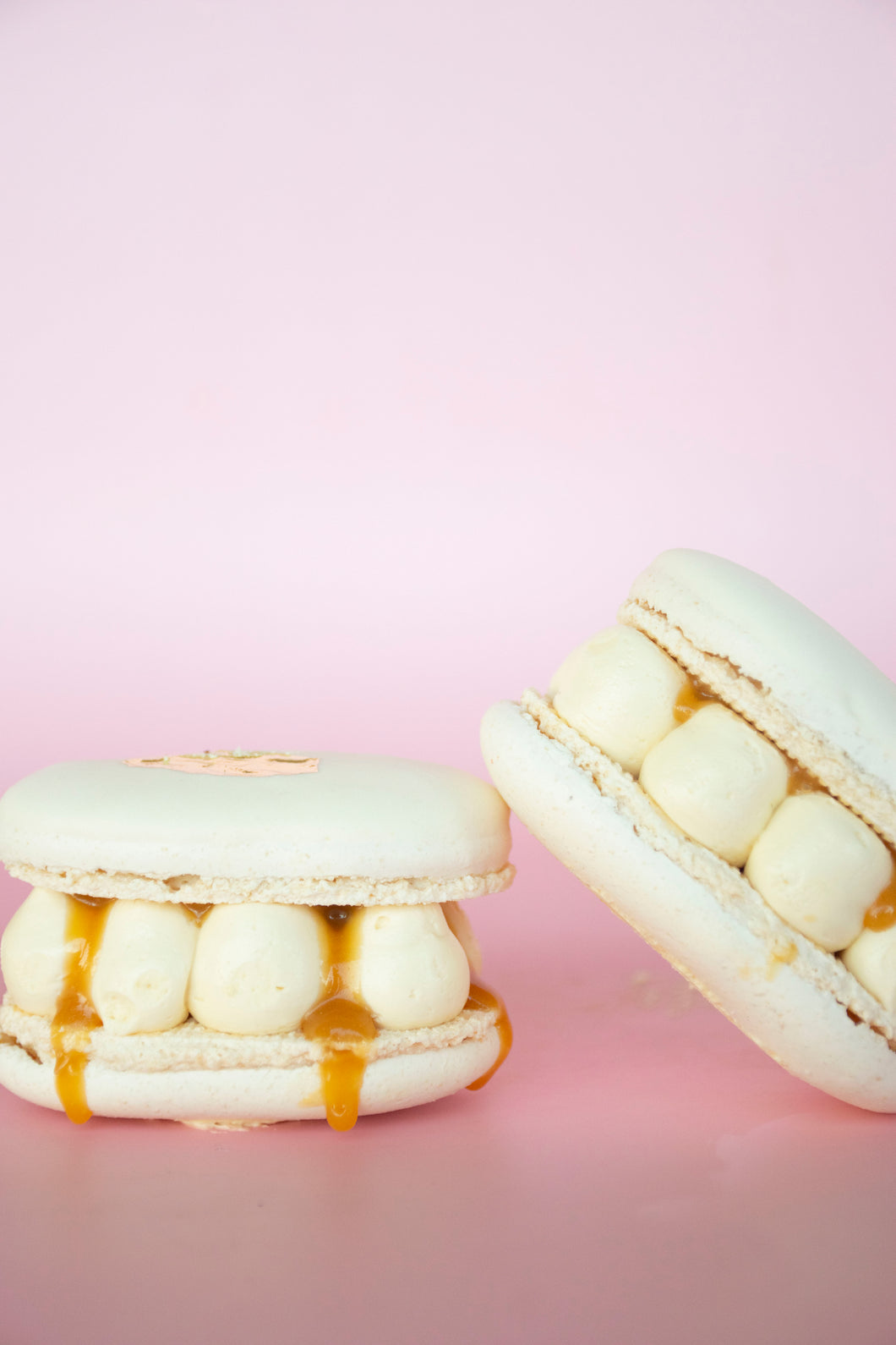 Salted Caramel Macaron