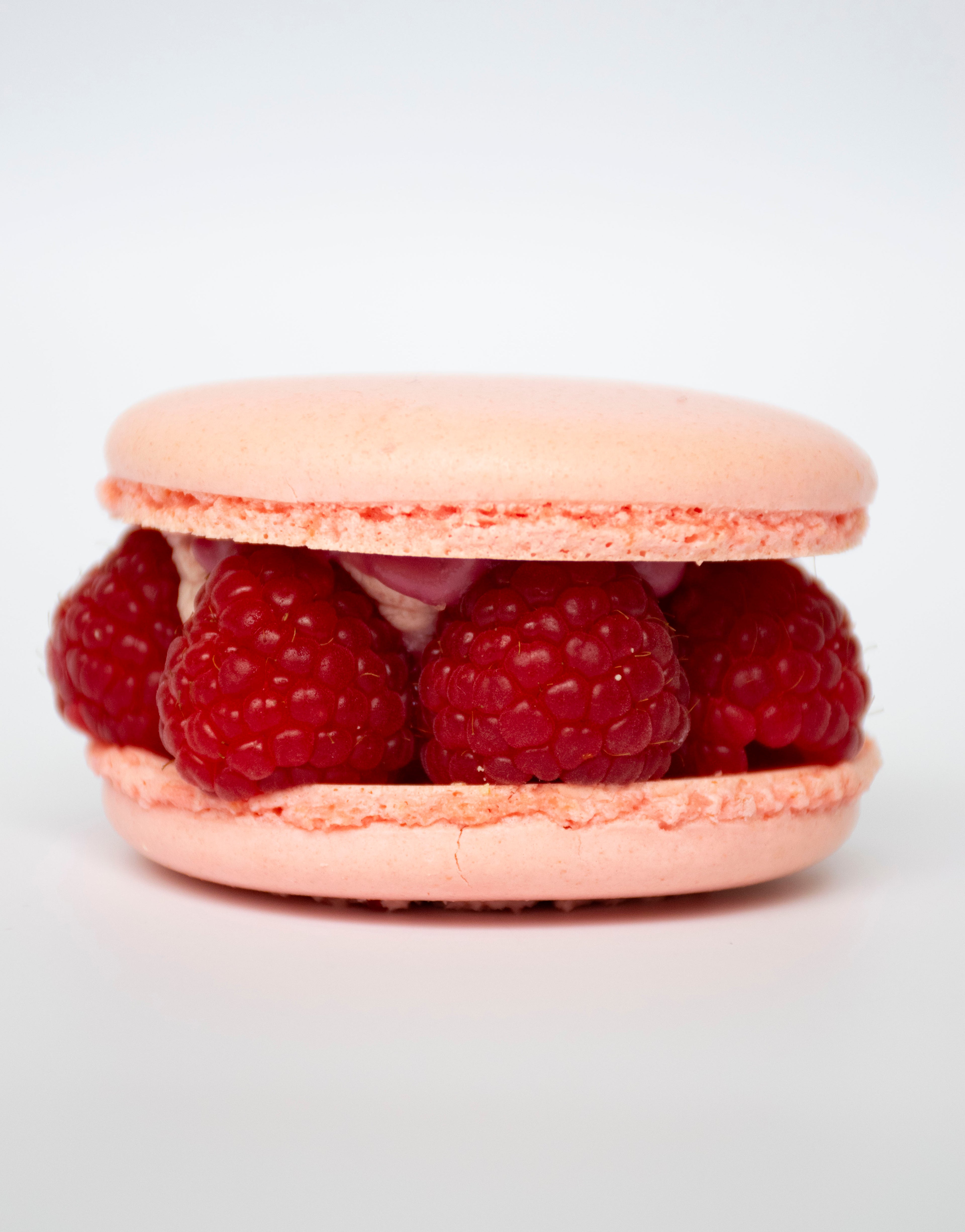 Raspberry Macaron