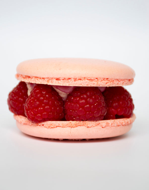 Raspberry Macaron