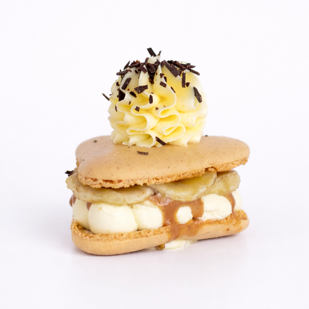 Banoffee Macaron