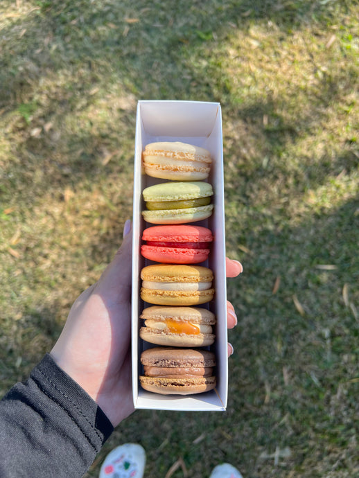 6pk macaron box