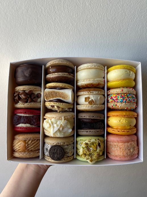 Assorted Macarons - 16 pack