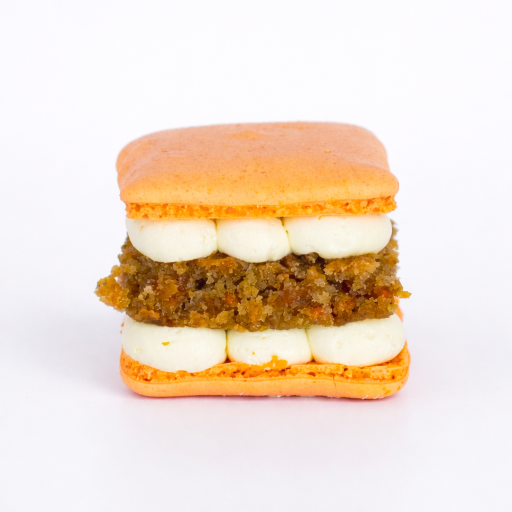 Carrot Cake Macaron