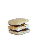 Load image into Gallery viewer, Chocolate S&#39;mores Macaron